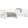 Lit de jour et lit gigogne sans matelas 90x190 cm bois massif 