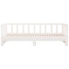 Lit de jour et lit gigogne sans matelas 90x190 cm bois massif 