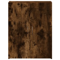 Armoire de classement chêne fumé bois d'ingénierie 