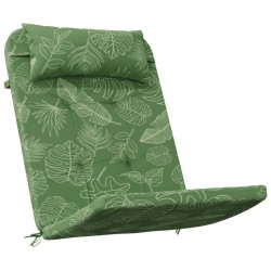 Coussins de chaise adirondack lot de 2 modèle de feuille 