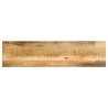 Table console 140 x 35 x 76 cm Bois de manguier massif brut 