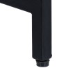 Table console 140 x 35 x 76 cm Bois de manguier massif brut 