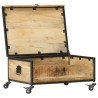Table basse 70x50x33 cm Bois de manguier massif 