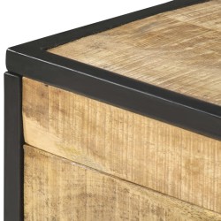 Table basse 70x50x33 cm Bois de manguier massif 
