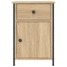 Table de chevet chêne sonoma 40x42x60 cm bois d'ingénierie 