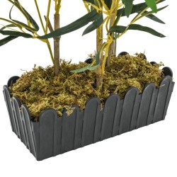 Bambou artificiel 368 feuilles 80 cm vert 