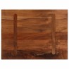 Dessus de table 70x50x2,5 cm rectangulaire bois massif récupéré 