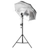 Kit de studio photo avec éclairage et toile de fond 