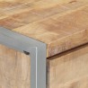 Table basse 95x50x40 cm Bois de manguier brut 