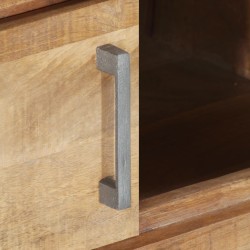 Table basse 95x50x40 cm Bois de manguier brut 