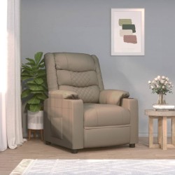 Fauteuil inclinable Cappuccino Similicuir 