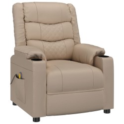 Fauteuil inclinable Cappuccino Similicuir 