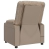 Fauteuil inclinable Cappuccino Similicuir 