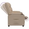 Fauteuil inclinable Cappuccino Similicuir 