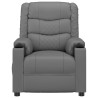 Fauteuil inclinable Gris Similicuir 