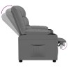 Fauteuil inclinable Gris Similicuir 