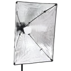 Kit de studio photo avec éclairage et toile de fond 