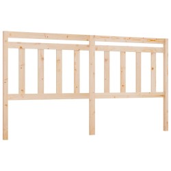 Tête de lit 186x4x100 cm Bois massif de pin 