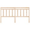 Tête de lit 186x4x100 cm Bois massif de pin 