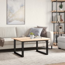Pieds de table basse cadre en O 80x70x43 cm acier 