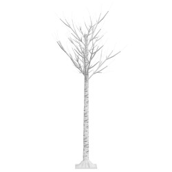 Sapin de Noël 140 LED colorées Saule 1,5 m Int/Ext 