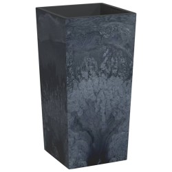 Jardinière et intérieur amovible anthracite 21/49L aspect béton 