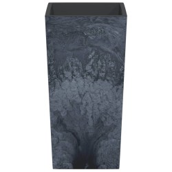 Jardinière et intérieur amovible anthracite 21/49L aspect béton 