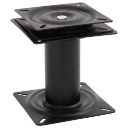 Piédestal de siège de bateau avec siège pivotant à 360 acier 