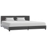 Cadre de lit Gris Similicuir 180x200 cm 