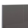 Cadre de lit Gris Similicuir 180x200 cm 