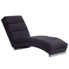 Chaise longue Marron Similicuir 