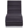 Chaise longue Marron Similicuir 