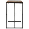 Table de bar 140x70x110 cm bois massif de récupération 