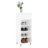 Armoire à chaussures Blanc 40x36x105 cm Bois d'ingénierie 