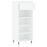 Armoire à chaussures Blanc 40x36x105 cm Bois d'ingénierie 