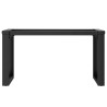 Pieds de table basse cadre en O 80x40x43 cm acier 