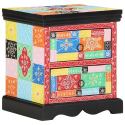 Armoire de chevet2 pcs Multicolore 40x35x45 cm en bois reconstitué 