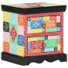 Armoire de chevet2 pcs Multicolore 40x35x45 cm en bois reconstitué 