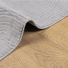 Tapis IZA poils courts style scandinave gris 120x170 cm 