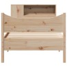 Cadre de lit sans matelas 90x200 cm bois de pin massif 