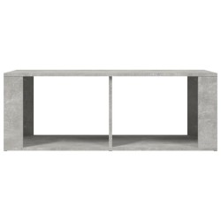Table basse Gris béton 100x50x36 cm Bois d'ingénierie 