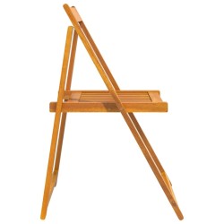 Chaises pliables de jardin lot de 6 Bois d'acacia massif 