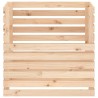 Composteur 80x80x78 cm Bois massif de pin 
