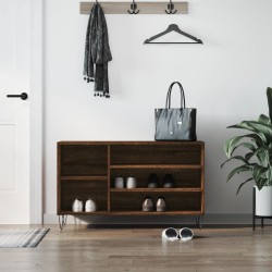 Armoire à chaussures Chêne marron 102x36x60cm Bois d'ingénierie 