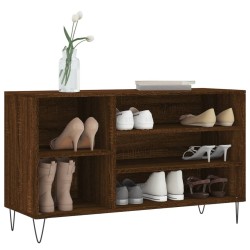 Armoire à chaussures Chêne marron 102x36x60cm Bois d'ingénierie 