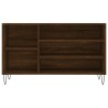 Armoire à chaussures Chêne marron 102x36x60cm Bois d'ingénierie 