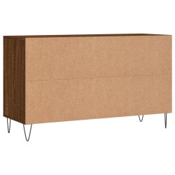 Armoire à chaussures Chêne marron 102x36x60cm Bois d'ingénierie 