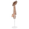 Porte-manteau blanc 172 cm fer enduit de poudre 