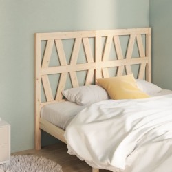 Tête de lit 146x4x100 cm Bois massif de pin 