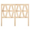 Tête de lit 146x4x100 cm Bois massif de pin 